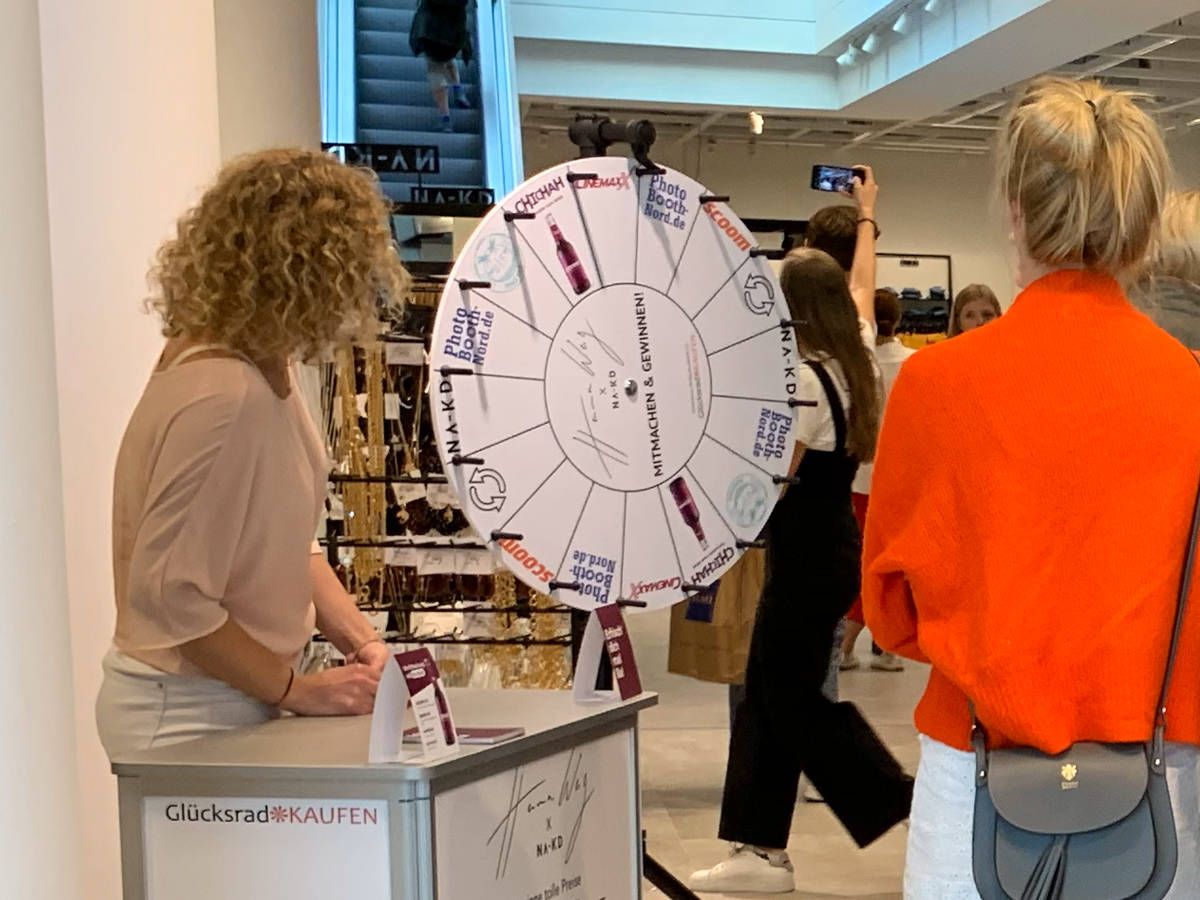 Roue de la fortune personnalisable avec logo